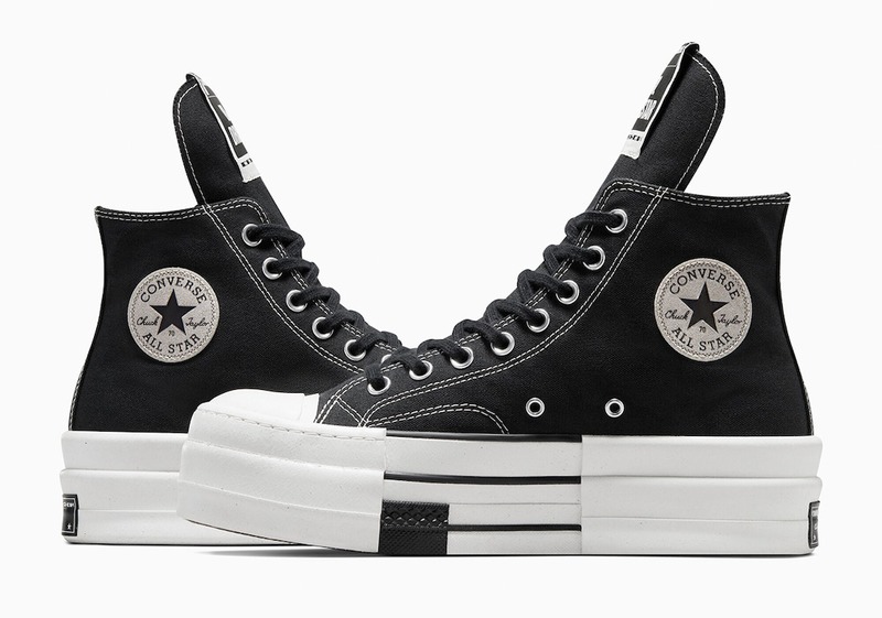 Rick Owens and Converse Unveil Two DRKSHDW DBL DRKSTAR Chuck Rick Owens and Converse Unveil Two DRKSHDW DBL DRKSTAR Chuck